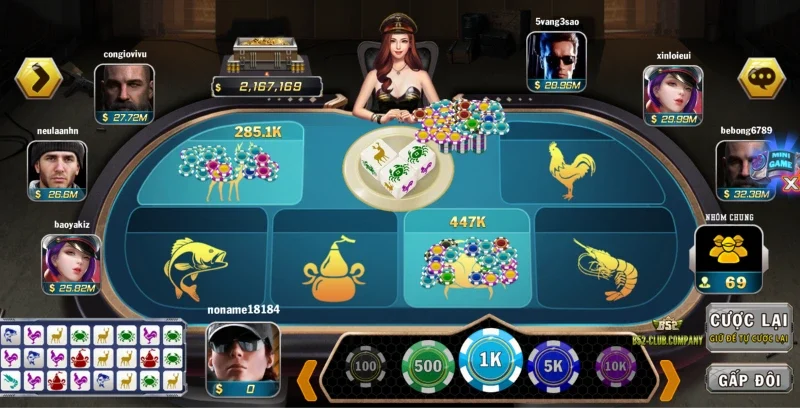 Giới thiệu game bầu cua B52 Club