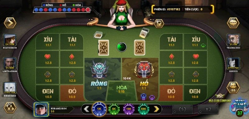 Giới thiệu game rồng hổ tại B52 CLUB