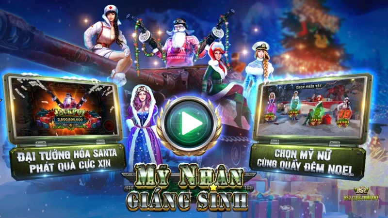 Giới thiệu game slot Mỹ Nhân Giáng Sinh