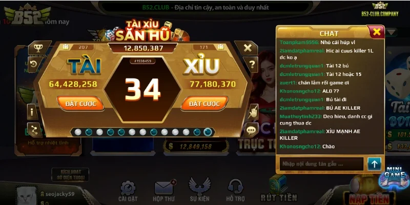 Giới thiệu game tài xỉu săn hũ