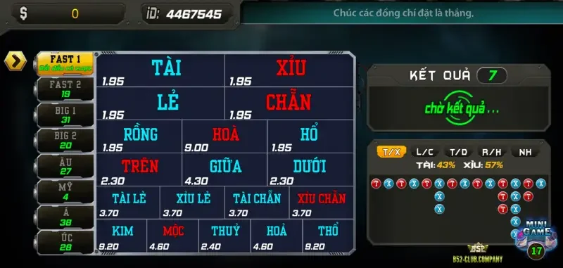 Giới thiệu game xổ số Keno B52 Club