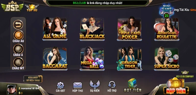 Giới thiệu Live Casino tại B52Club