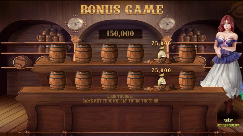 Minigame bắn thùng gỗ